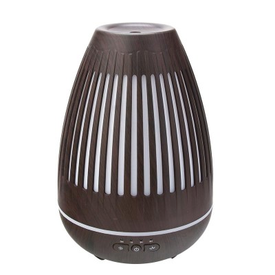 300ml Wood Grain Air Electric Aromatherapy Ultrasonic Humidifier Aroma Essential Oil Diffuser